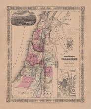 1861 Map of Palestine